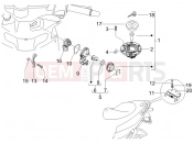 gilera 2006 Runner 200 Race VXR 4T Locks