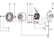 GILERA Stalker 50 Flywheel magneto