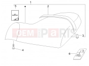 GILERA Stalker 50 Saddle/seats
