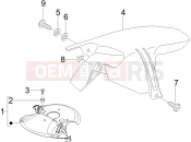 GILERA Stalker 50 Wheel huosing - Mudguard