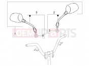 GILERA Stalker 50 Driving mirror/s