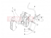 gilera 2008 Stalker 50 Brakes pipes - Calipers
