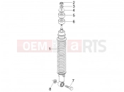 GILERA Stalker 50 Rear suspension - Shock absorber/s