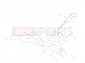 GILERA Stalker 50 Naked Driving mirror/s