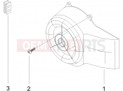 GILERA Stalker 50 Naked Flywheel magneto cover - Oil filter