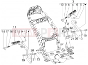GILERA Stalker 50 Naked Frame/bodywork