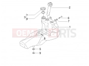 gilera 2007 Stalker 50 Special Edition Fuel tank