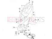 GILERA Stalker 50 Special Edition Front shield