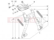GILERA Stalker 50 Special Edition Stand/s