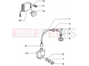 gilera Storm 50 Electrical devices for vehicles with antistart
