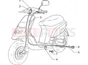 gilera Storm 50 Transmissions-Rear brake-speedometr (kms)