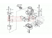 MOTOGUZZI 65 GT 650 Carburettors