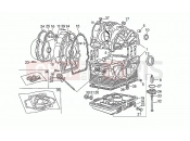 MOTOGUZZI 65 GT 650 Crankcase