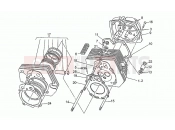 MOTOGUZZI 65 GT 650 Cylinder head