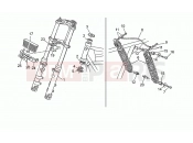 MOTOGUZZI 65 GT 650 Front/rear shock absorber