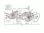 MOTOGUZZI 65 GT 650 Transmission cage
