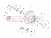 MOTOGUZZI Audace 1400 Carbon ABS hátsó kerék