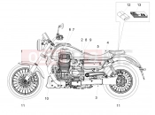 MOTOGUZZI Audace 1400 ABS Decal