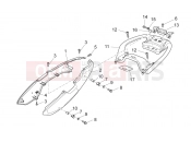 MOTOGUZZI Breva 1200 Rear body - Rear fairing