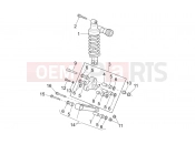 MOTOGUZZI Breva 850 V IE Connecting rod - rear shock abs.