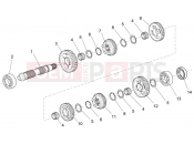 MOTOGUZZI Breva 850 V IE Driven shaft