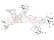 MOTOGUZZI Breva 850 V IE Foot rests I