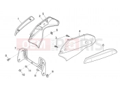 MOTOGUZZI Breva 850 V IE Front body - Duct