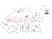 MOTOGUZZI Breva 850 V IE Fuel tank