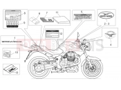 MOTOGUZZI Breva 850 V IE Plate set-decal-op.handbooks