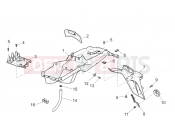 MOTOGUZZI Breva 850 V IE Rear body - Mudguard