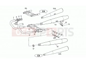 MOTOGUZZI California 1100 Exhaust unit