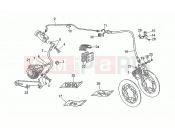 MOTOGUZZI California 1100 Front/rear brake system