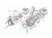 MOTOGUZZI California 1100 Head - Cylinder - Piston