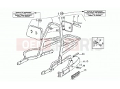 MOTOGUZZI California 1100 Luggage rack