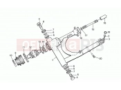 MOTOGUZZI California 1100 Swing arm