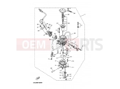 YAMAHA Majesty 180 YP 180 YP180E MAJESTY 180 (5XM8) 2006 CARBURETOR