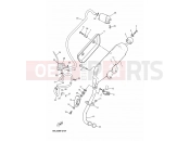 YAMAHA Majesty 180 YP 180 YP180E MAJESTY 180 (5XM8) 2006 EXHAUST