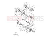 YAMAHA Majesty 180 YP 180 YP180E MAJESTY 180 (5XM8) 2006 CLUTCH
