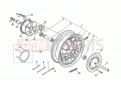 MOTOGUZZI California 1100 EV V11 EV (USA) Rear wheel