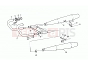 MOTOGUZZI California 1100 EV V11 EV (USA) Exhaust unit