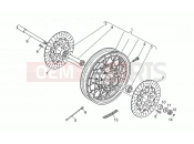 MOTOGUZZI California 1100 EV V11 EV (USA) Front wheel