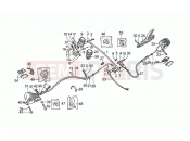 MOTOGUZZI California II 1000 LH Front brake system