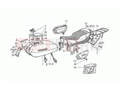 MOTOGUZZI California II 1000 Tank-seats(from frml.VT175000)