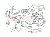 MOTOGUZZI California III 1000 Carburatori Carenato Body