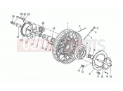 MOTOGUZZI California III 1000 Carburatori Carenato Rear wheel, spokes