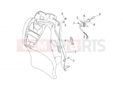 APRILIA SCARABEO 2000 Scarabeo 100 2T (Minarelli) FRAME » Front body V - Internal shield