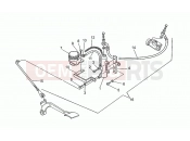 MOTOGUZZI California III 1000 Iniezione Rear brake m.cyl. mod.