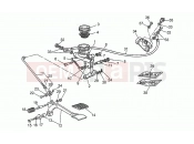 MOTOGUZZI California III 1000 Iniezione Rear master cylinder