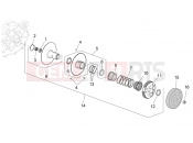 APRILIA SCARABEO 2007 Scarabeo 100 4T ENGINE » Clutch