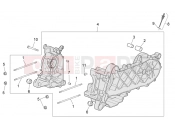APRILIA SCARABEO 2007 Scarabeo 100 4T ENGINE » Crank-case